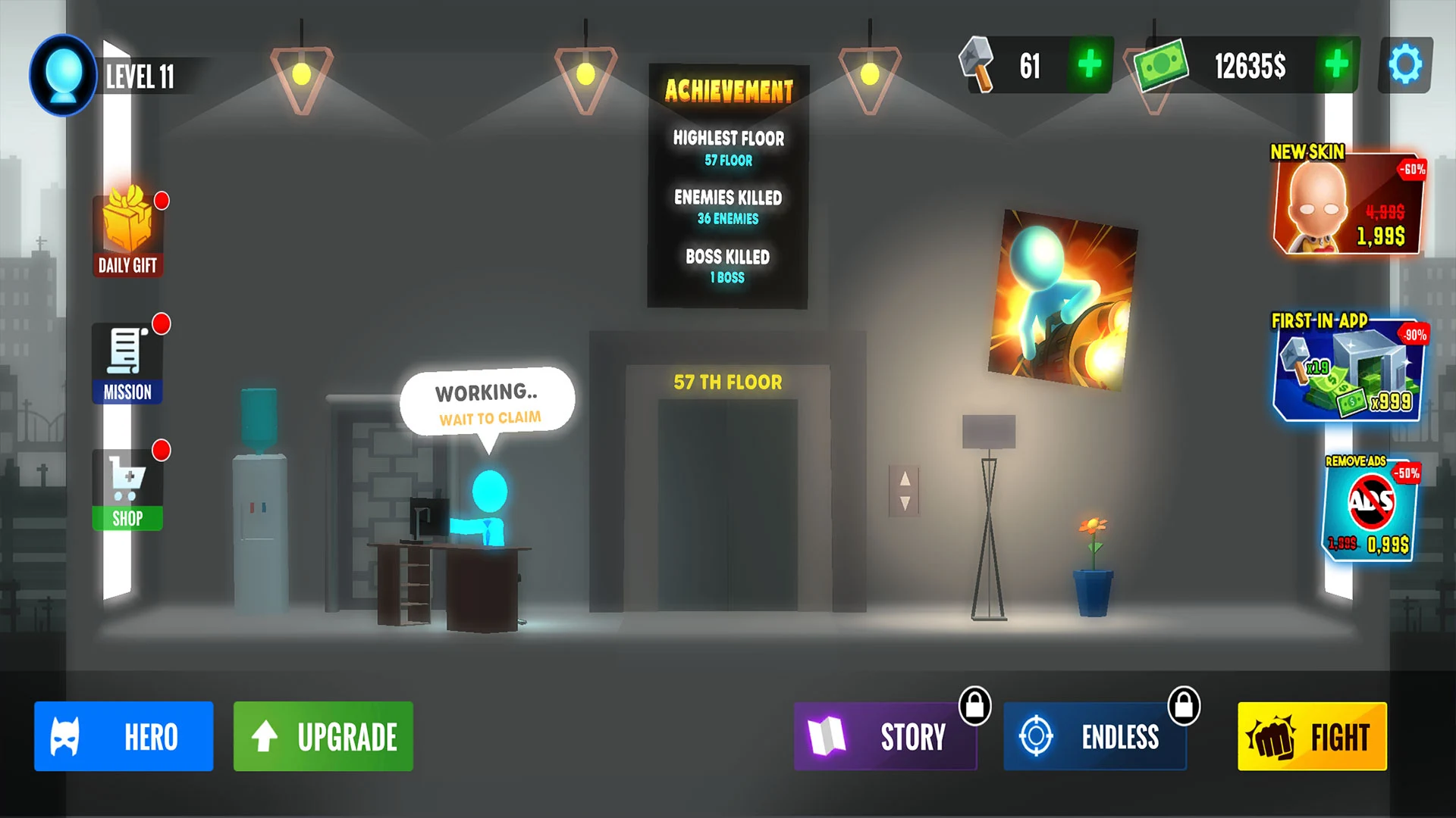 Boss Stick man screenshot