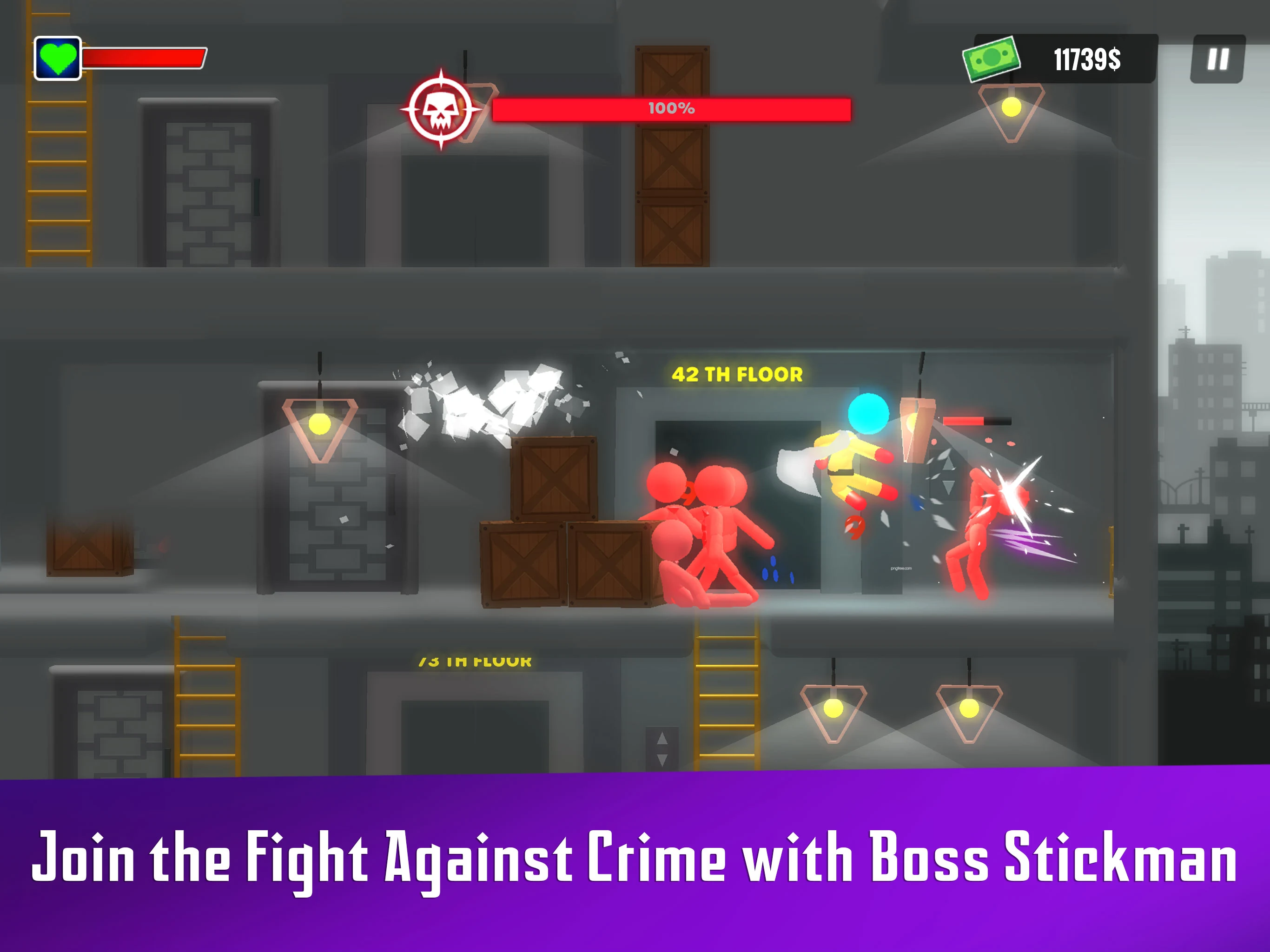 Boss Stick man screenshot
