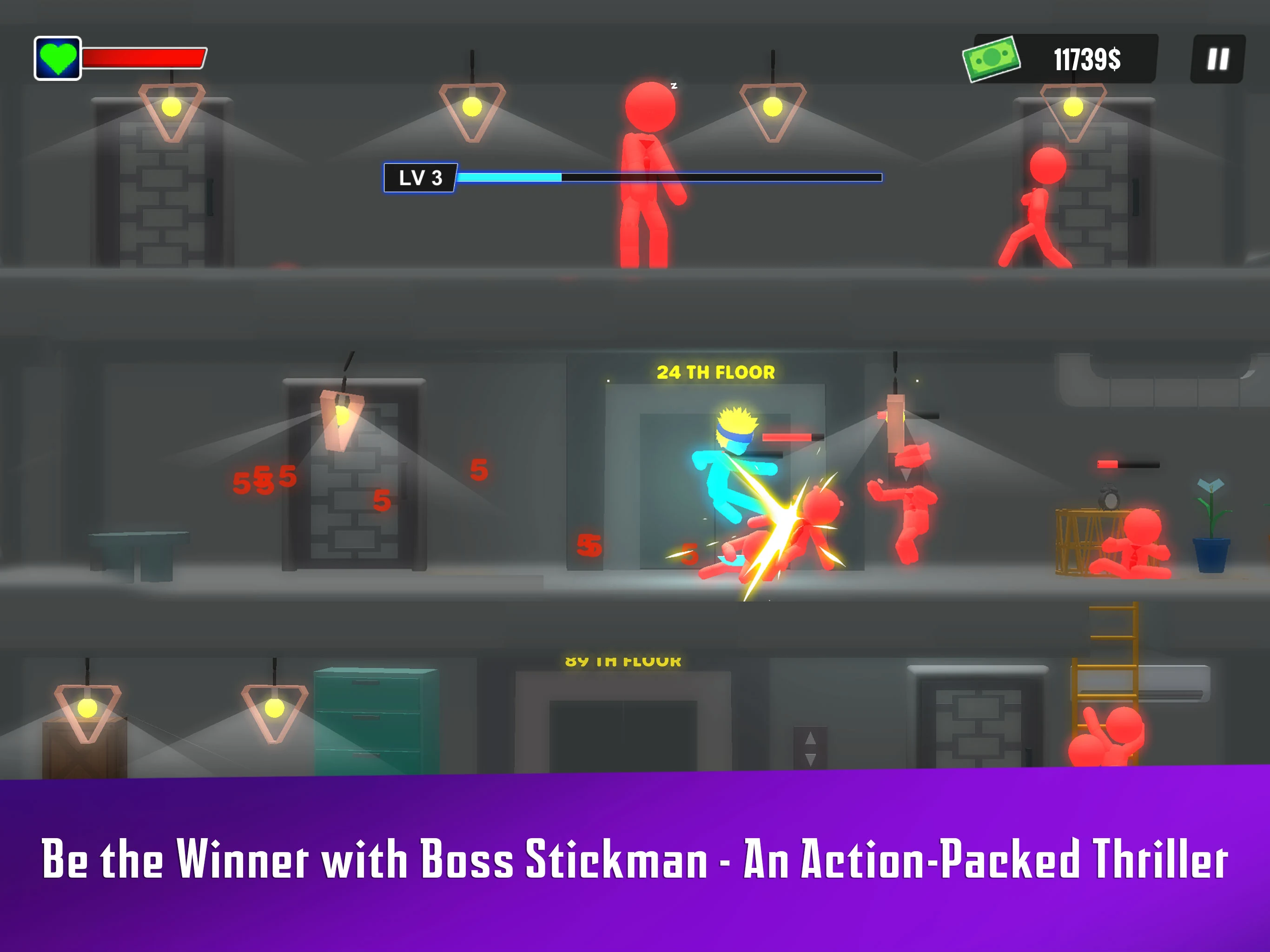 Boss Stick man screenshot